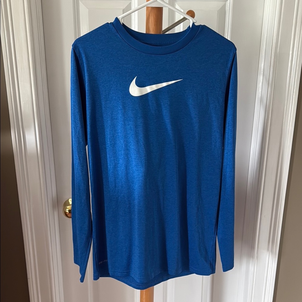 Nike Cobalt Blue Long Sleeve Shirt